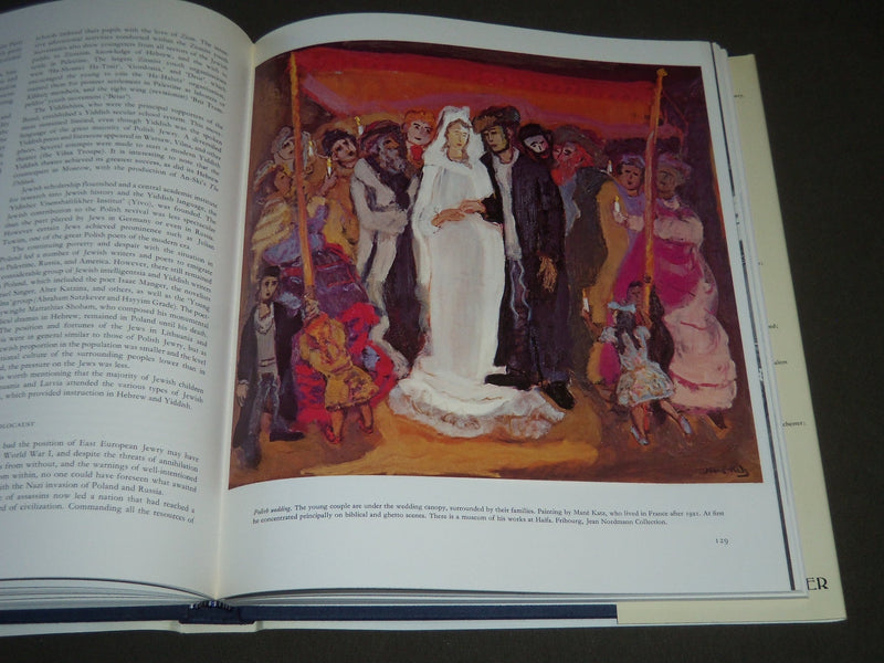 1972 JEWISH ART AND CIVILIZATION BOXED SET BY GEOFFREY WIGODER 2 BOOKS - R 254