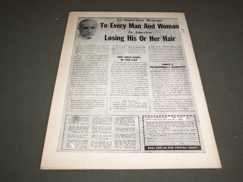 1967 OCTOBER THE RING MAGAZINE - JOE FRAZIER - SP 5295