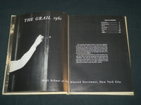 1961 THE GRAIL BLESSED SACRAMENT HIGH SCHOOL YEARBOOK - NEW YORK CITY - YB 1847