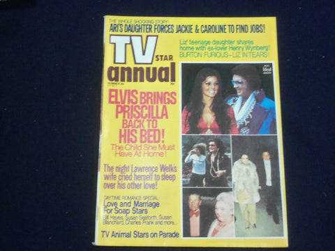 1976 FEBRUARY TV STAR ANNUAL MAGAZINE - ELVIS PRESLEY - PHOTOS - ST 5875