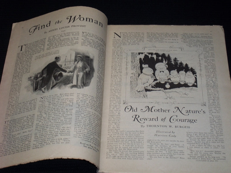 1929 MAY PEOPLE'S HOME JOURNAL MAGAZINE NICE FRONT COVER & FASHION - E 3759