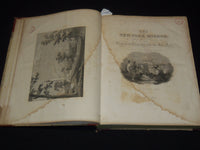 1835-1836 NEW YORK MIRROR AND LADIES GAZETTE BOUND VOLUME - ENGRAVINGS - R 89S