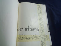 1957 ATHENA OHIO UNIVERSITY YEARBOOK - ATHENS COUNTY, OHIO - YB 2639