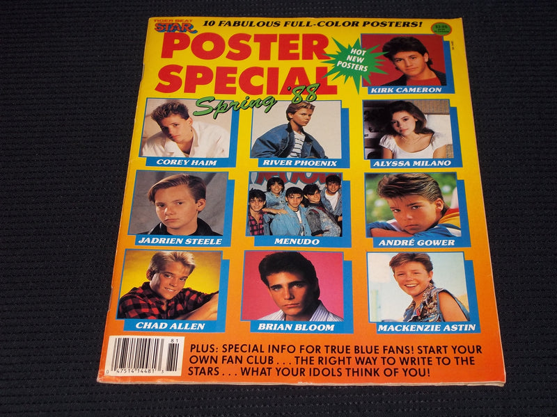 1988 SPRING TIGER BEAT STAR SPECIAL MAGAZINE - HAIM & PHOENIX - E 14413