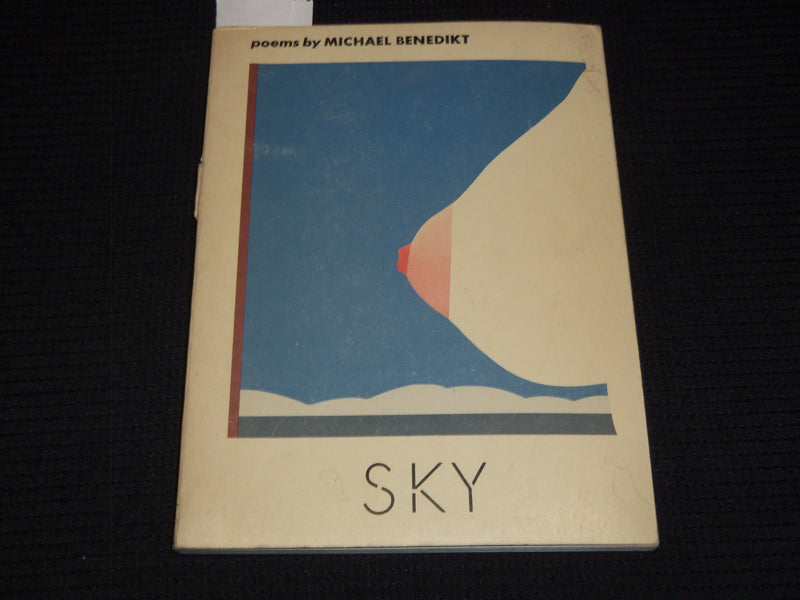 1970 SKY - POEMS SOFTCOVER BOOK BY MICHAEL BENEDIKT - J 7385