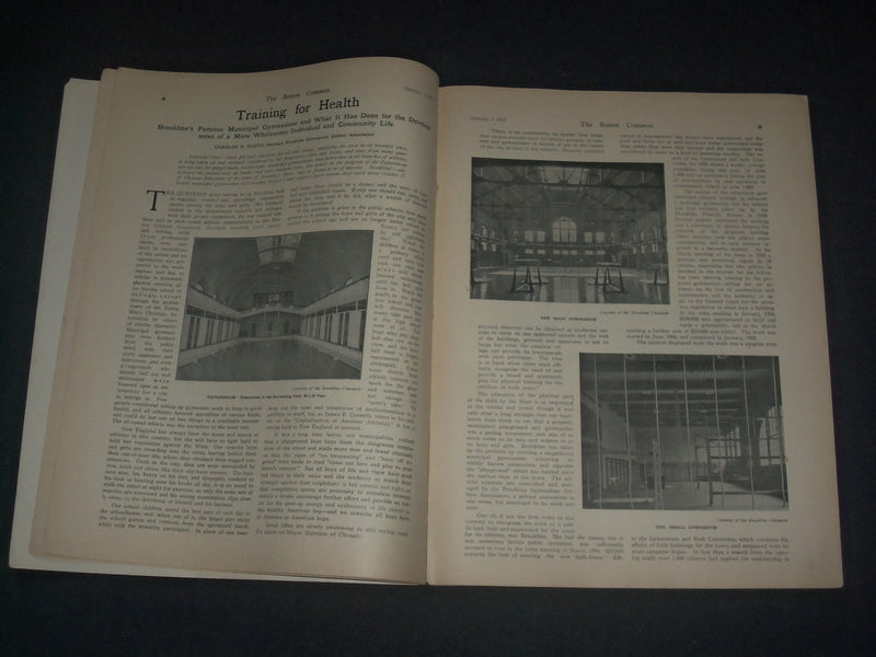 1910 OCTOBER 1 THE BOSTON COMMON MAGAZINE - NEW TRANSIT PROBLEMS - B 6229
