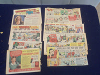 1930'S-1940'S PERSONAL CARE PRODUCTS COLOR COMICS ADS - LOT OF 72 - NP 5245