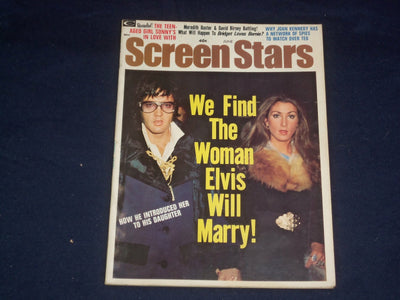 1973 JUNE SCREEN STARS MAGAZINE - ELVIS PRESLEY - PHOTOS & STORIES - ST 6234