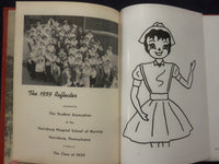 1959 THE REFLECTOR HARRISBURG HOSPITAL SCHOOL OF NURSING YEARBOOK - YB 3328