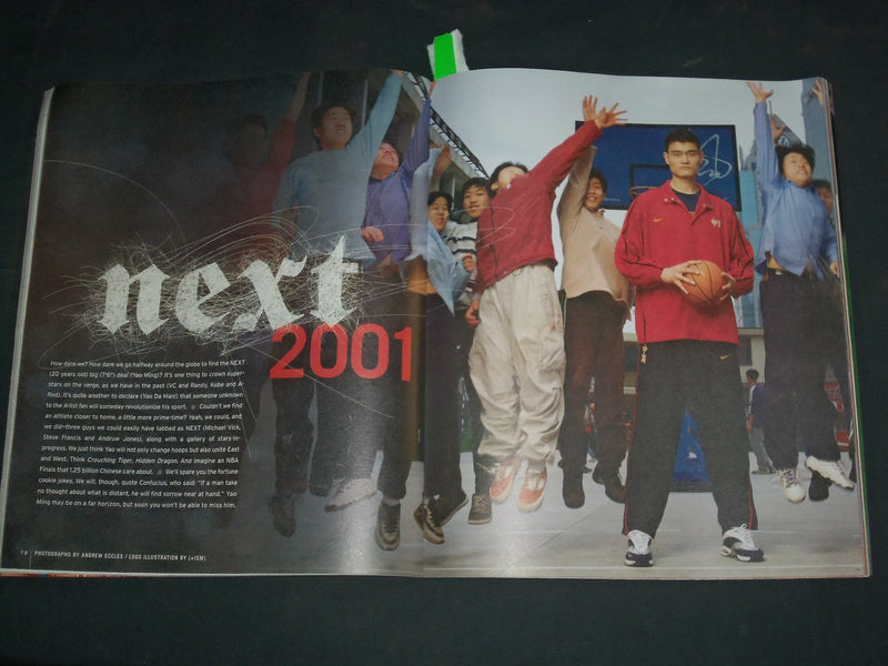 2000 DECEMBER 25 ESPN MAGAZINE - YAO MING COVER - B 6461