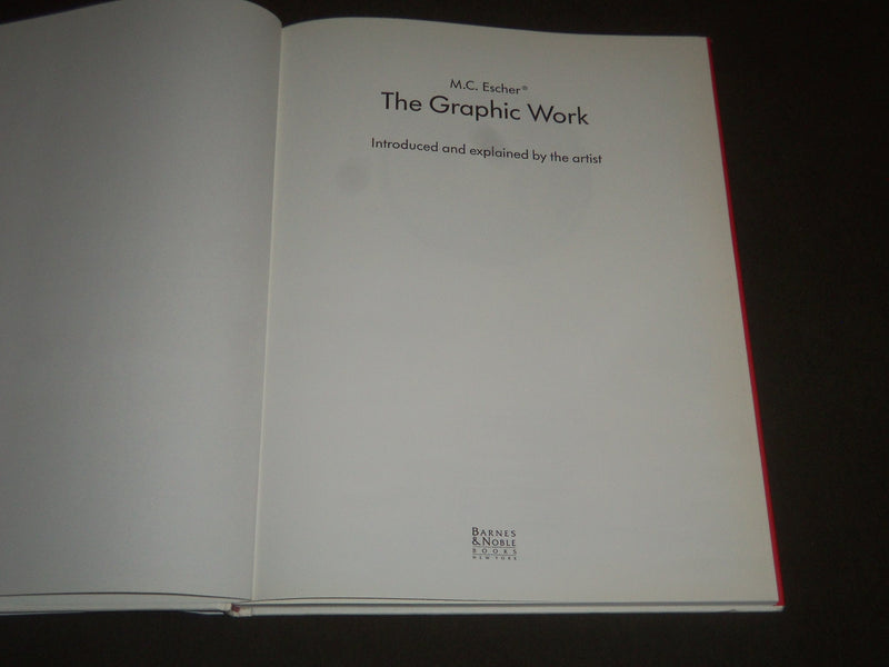 1994 M. C. ESCHER THE GRAPHIC WORK BOOK - GREAT PRINTS - I 1043