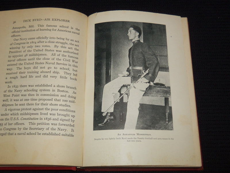 1928 DICK BYRD AIR EXPLORER HARDCOVER BOOK BY FITZHUGH GREEN - KD 7652