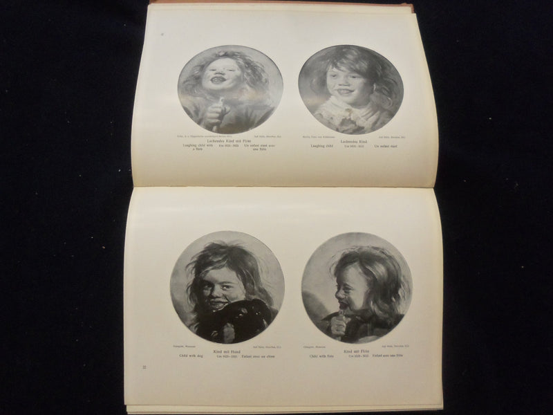 1921 FRANS HALS HARDCOVER BOOK - GERMAN TEXT - KD 8349