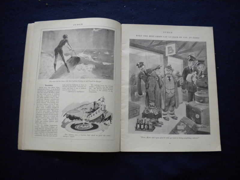 1929 JUNE 29 JUDGE MAGAZINE - JUST THE TYPE - B 437P