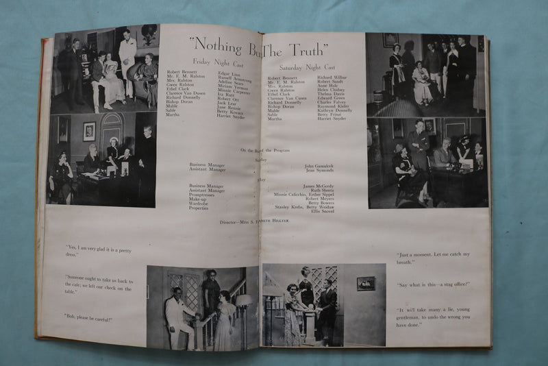 1937 THE RECHAUFFE EASTON HIGH SCHOOL YEARBOOK - EASTON, PENNSYLVANIA - YB 3555