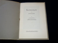 1960'S LINCOLN IN HARTFORD BOOK BY J. DOYLE DEWITT - J 7366