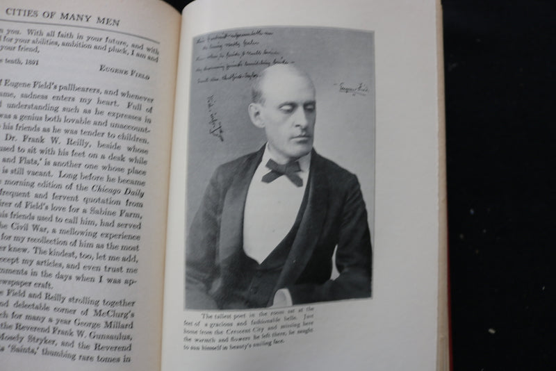 1925 CITIES OF MANY MEN HARDCOVER BOOK BY H. C. CHATFIELD-TAYLOR- KD 9477