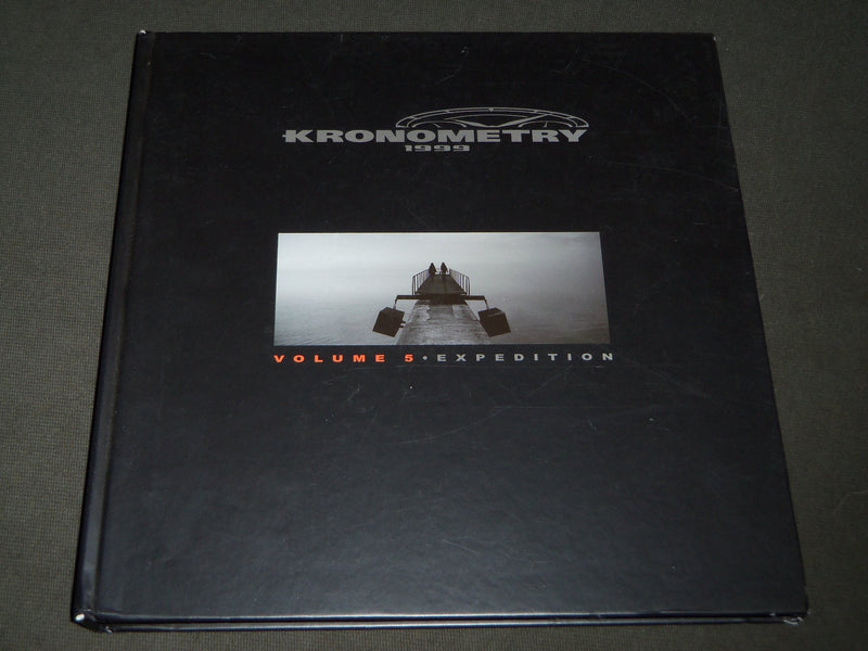 1999 KRONOMETRY VOLUME NO. 5 EXPEDITION BOOK - GREAT PHOTOS - I 1581