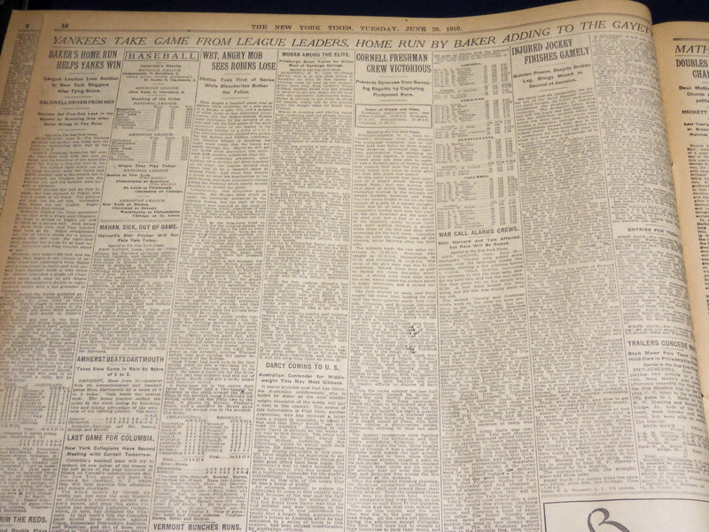 1916 JUNE 20 NEW YORK TIMES - WILSON WILL REJECT MEXICO'S DEMANDS TODAY- NT 8638