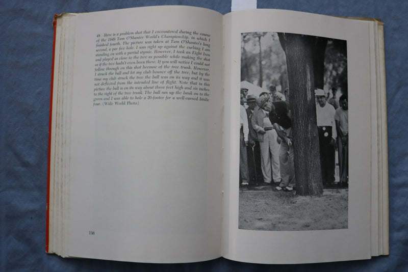 1953 SAM SNEAD'S NATURAL GOLF HARDCOVER BOOK BY - KD 9371