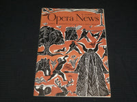 1951 OPERA NEWS MAGAZINE LOT OF 19 DIFFERENT ISSUES - O 2805H