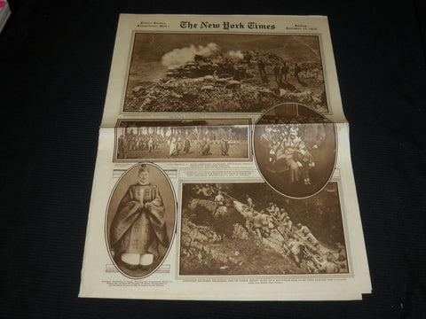 1915 NOV 14 NEW YORK TIMES PICTURE SECTION - HARVARD PRINCETON GAME - NP 5601