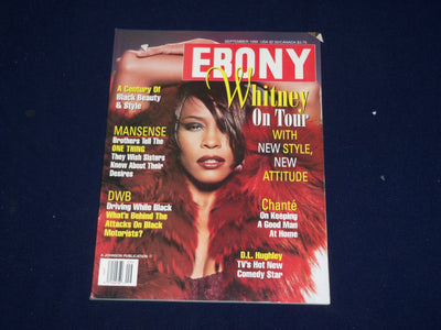 1999 SEPTEMBER EBONY MAGAZINE - WHITNEY HOUSTON COVER - SP 9537