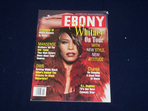 1999 SEPTEMBER EBONY MAGAZINE - WHITNEY HOUSTON COVER - SP 9537