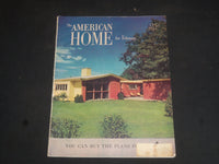 1951 FEBRUARY THE AMERICAN HOME MAGAZINE - NICE COVER, STORIES & PHOTOS- SP 7130