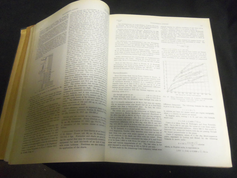 1918 AMERICAN SOCIETY OF MECHANICAL ENGINEERS JOURNAL BOUND VOLUME - R 803