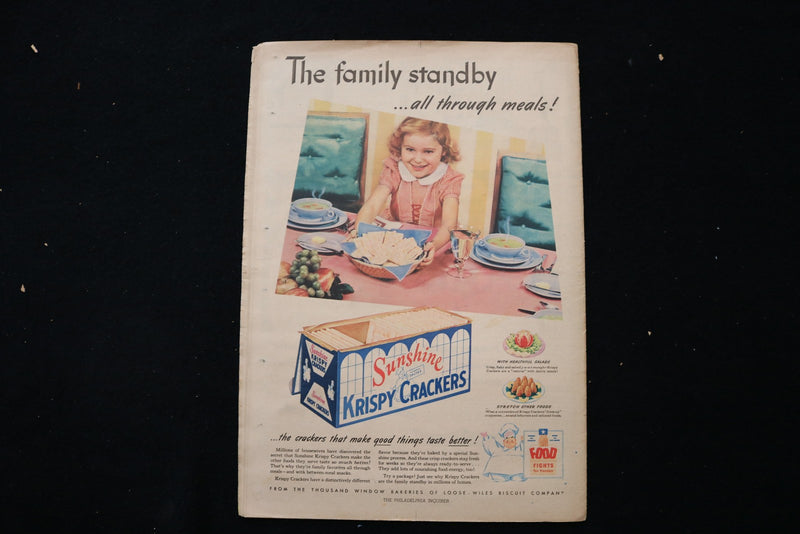 1944 JANUARY 23 PICTURE PARADE MAGAZINE - ELEANOR LANDIS COVER - E 26327