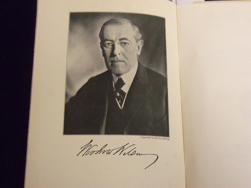 1924 WOODROW WILSON THE MAN HIS TIMES & TASK BOOK BY WILLIAM WHITE - KD 3867C