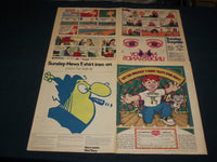 1975-1976 NEW YORK SUNDAY NEWS COLOR COMICS T-SHIRT IRON ON LOT OF 24 - NP 5324