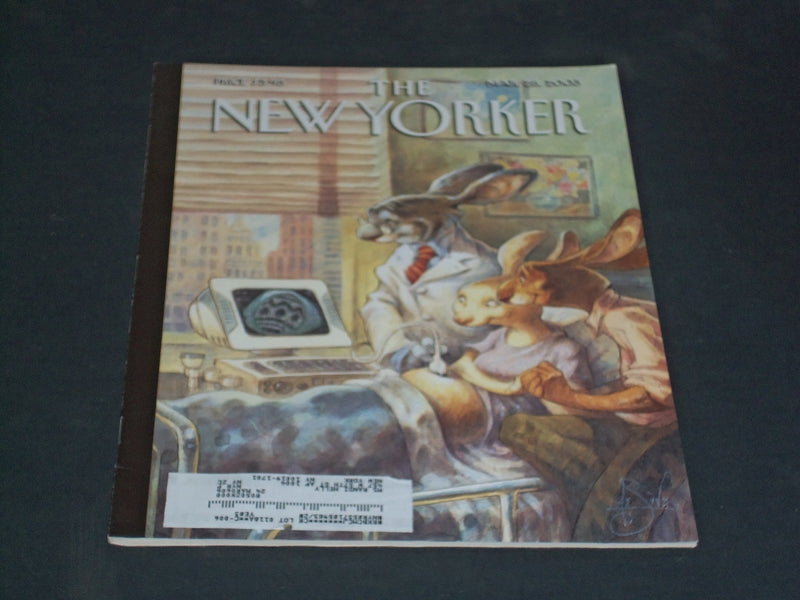 2005 MARCH 28 THE NEW YORKER MAGAZINE - ILLUSTRATED COVER - NY 2025