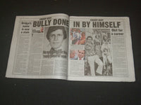 2021 AUGUST 11 NEW YORK POST NEWSPAPER - GOV. ANDREW CUOMO RESIGNS