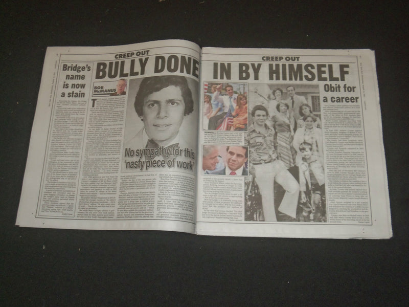 2021 AUGUST 11 NEW YORK POST NEWSPAPER - GOV. ANDREW CUOMO RESIGNS