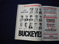 1986 OCTOBER 4 FOOTBALL PROGRAM -OHIO STATE UNIV VS ILLINOIS STATE UNIV-SP 3624Y