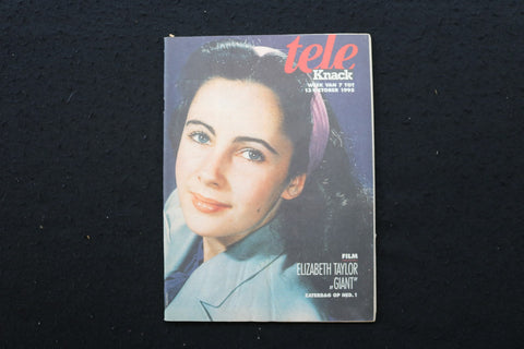 1995 OCTOBER 13 TELE KNACK MAGAZINE - ELIZABETH TAYLOR COVER - E 25062