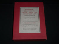 1980 EUROPEAN PAINTINGS IN THE METROPOLITAN MUSEUM OF ART BOXED SET - KD 5223