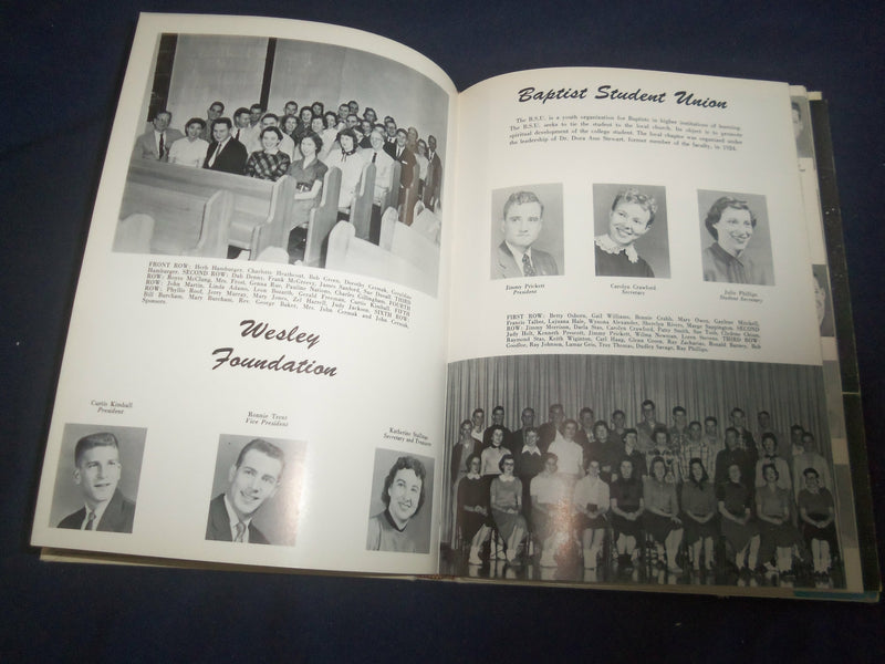 1957 THE BULLDOG SOUTHWESTERN INST. OF TECH. YEARBOOK- WEATHERFORD, OK- YB 2360
