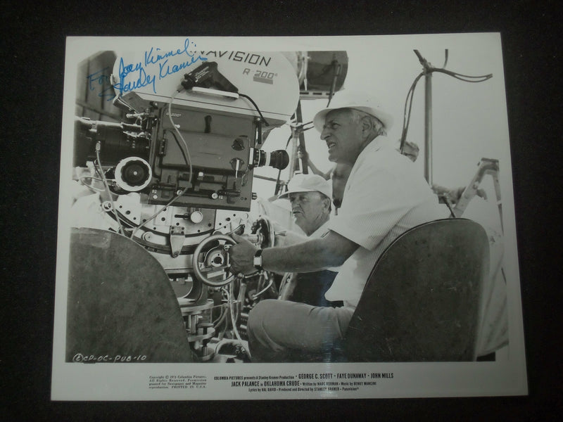 STANLEY KRAMER - OKLAHOMA CRUDE - AUTOGRAPHED 8X10 PHOTOGRAPH - J 6272