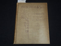1897 HISTORIC HOUSES AND SPOTS IN CAMBRIDGE MASS. BOOK BY J. W. FREESE - K 2102