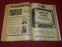 1957 RWDSU RECORD NEWSPAPER BOUND VOLUME NO. 4 - RETAIL - WHOLESALE - R 15H