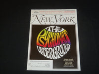 2013 APRIL 15 NEW YORK MAGAZINE - THE PSYCHONAUT UNDERGROUND - SP 4008