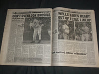 1997 SEPTEMBER 30 NEW YORK POST NEWSPAPER - DAVID WELLS - YANKEES - NP 4108