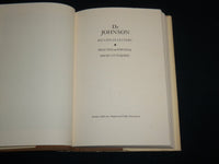1965 DR. JOHNSON HIS LIFE IN LETTERS BOOK BY DAVID LITTLEJOHN - KD 7133