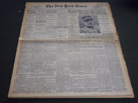 1929 MARCH 21 NEW YORK TIMES - MARSHALL FOCH IS DEAD IN PARIS AT 77 - NT 6914
