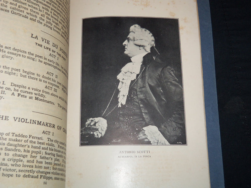 1913 OPERA STORIES BOOK PUBLISHED BY HENRY L. MASON - J 9123