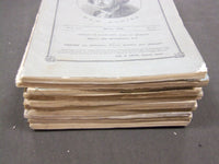 1857-1858 UNITED STATES DEMOCRATIC REVIEW NEW SERIES LOT OF 10 ISSUES - WR 60E