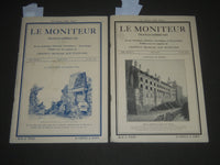 1928-1929 LE MONITEUR FRANCO-AMERICAIN MAGAZINE LOT OF 3 - J 2547